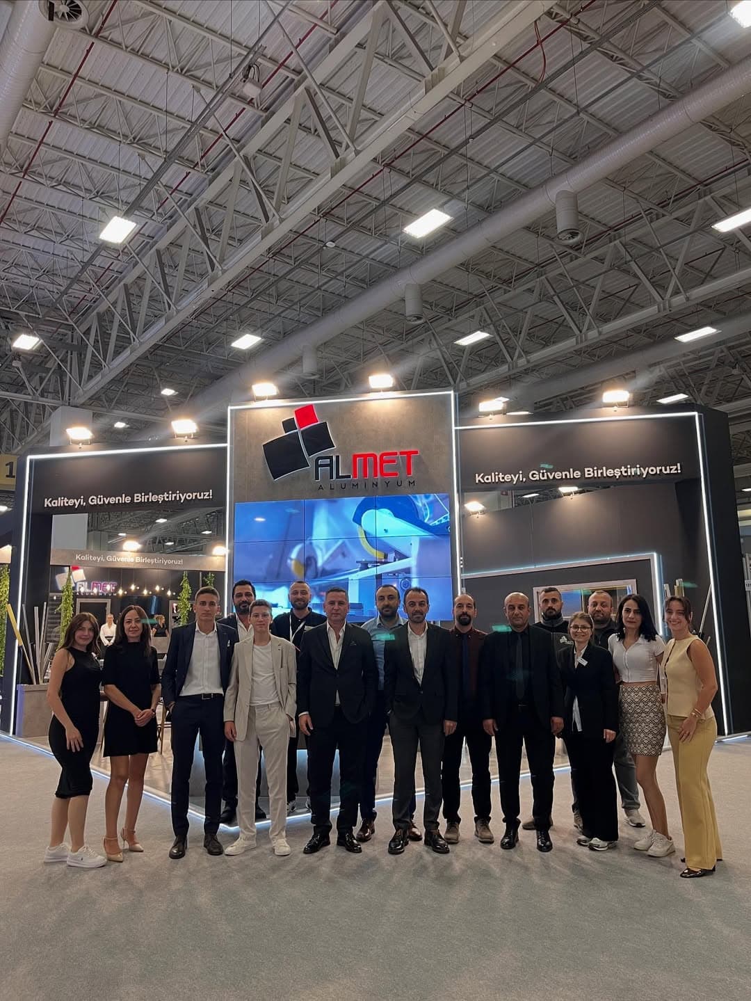 Almet Alüminyum tesisleri ve üretim