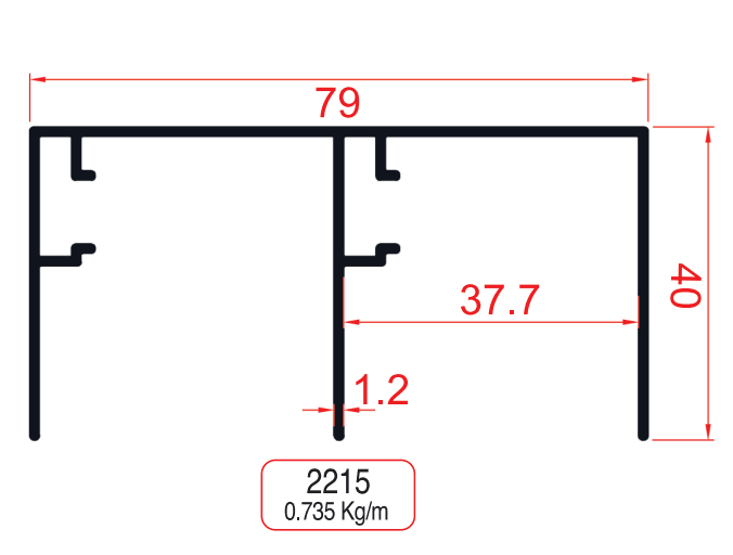 Top Rail Profiles - Görsel 1