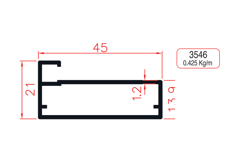 Frame Cover Profiles - Görsel 1