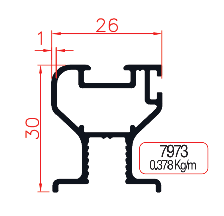 Sliding Rail Cover Profiles - Görsel 1