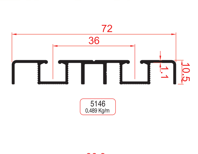 Bottom Rail Profiles - Görsel 1
