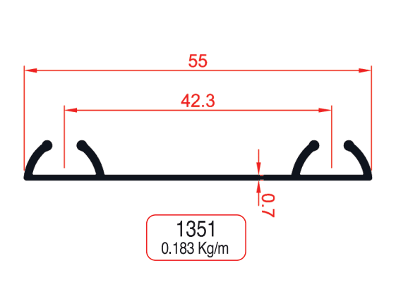 Bottom Rail Profiles - Görsel 1