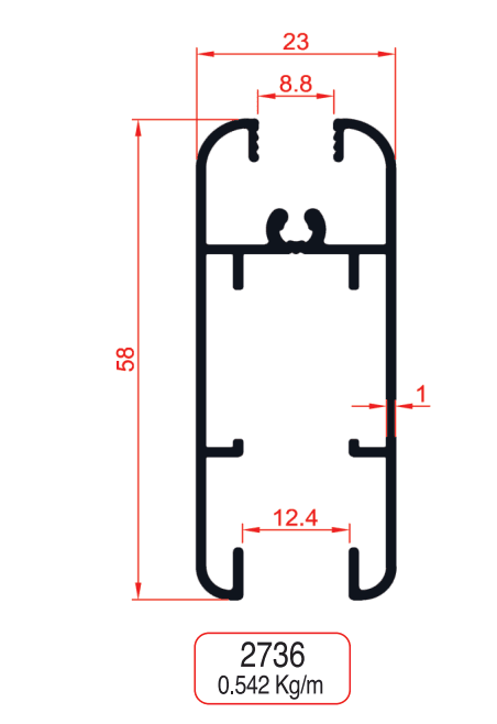 Top and Bottom Connection Profiles - Görsel 1
