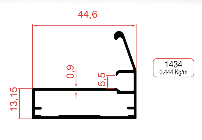 Frame Cover Profiles Product Image