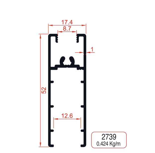 Top and Bottom Connection Profiles Product Image