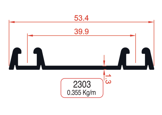 Bottom Rail Profiles Product Image