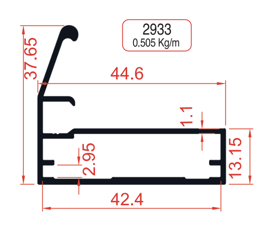 Frame Cover Profiles Product Image