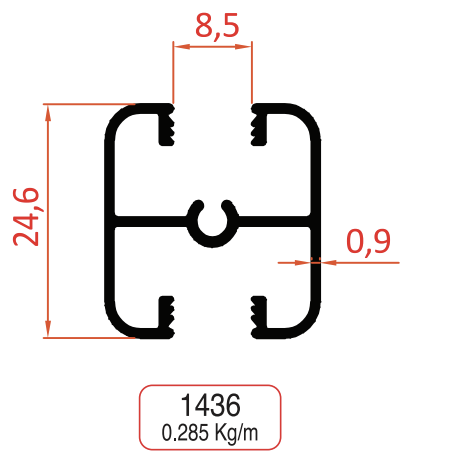 Middle Connection Profiles Product Image