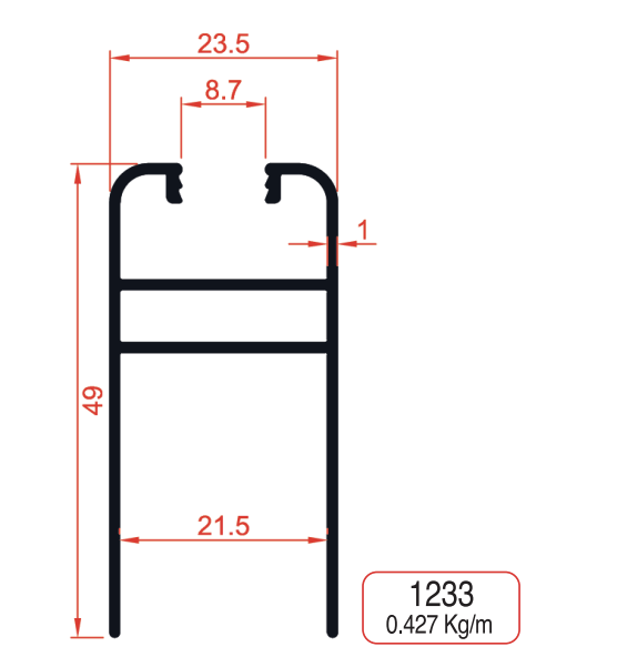 Top and Bottom Connection Profiles Product Image