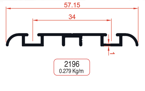 Bottom Rail Profiles Product Image