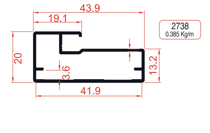Frame Cover Profiles Product Image