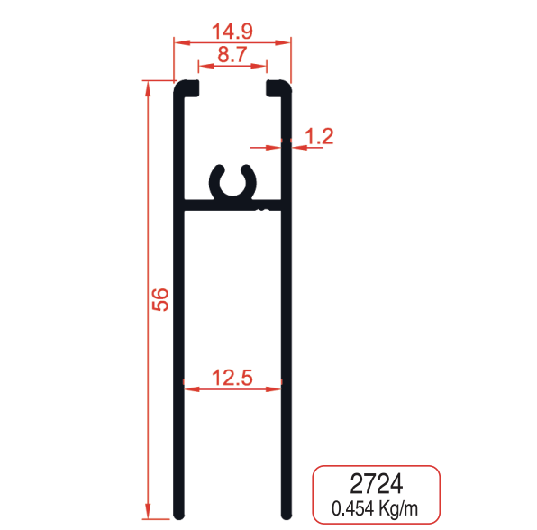Top and Bottom Connection Profiles Product Image